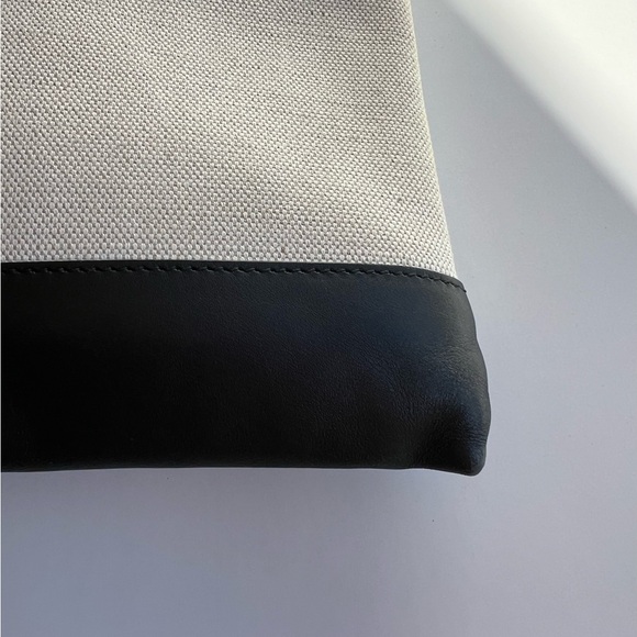 Balenciaga Canvas and Leather Zip Pouch Large in Black - Picture 7 of 9